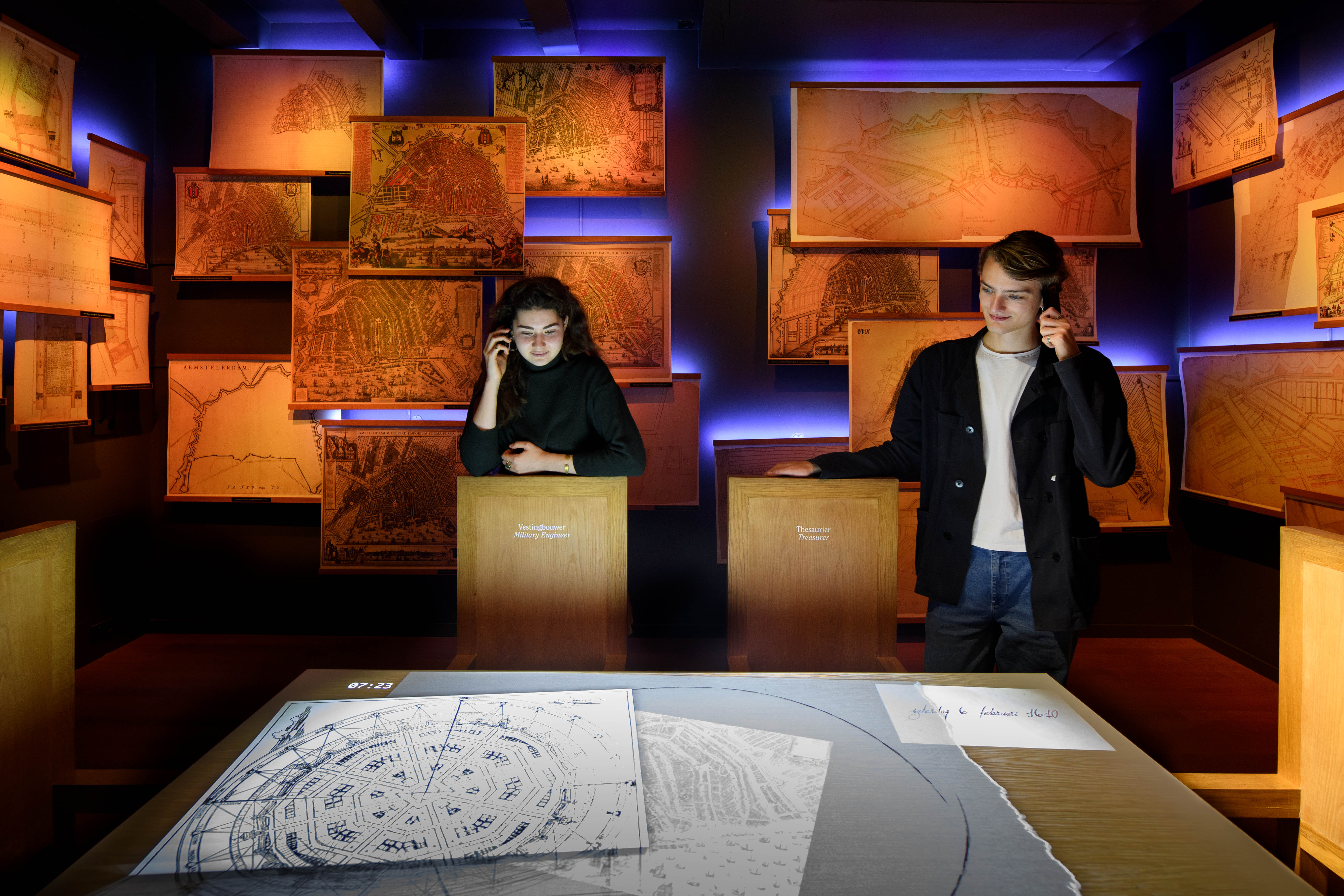 Interactief bij het Grachtenmuseum Amsterdam
