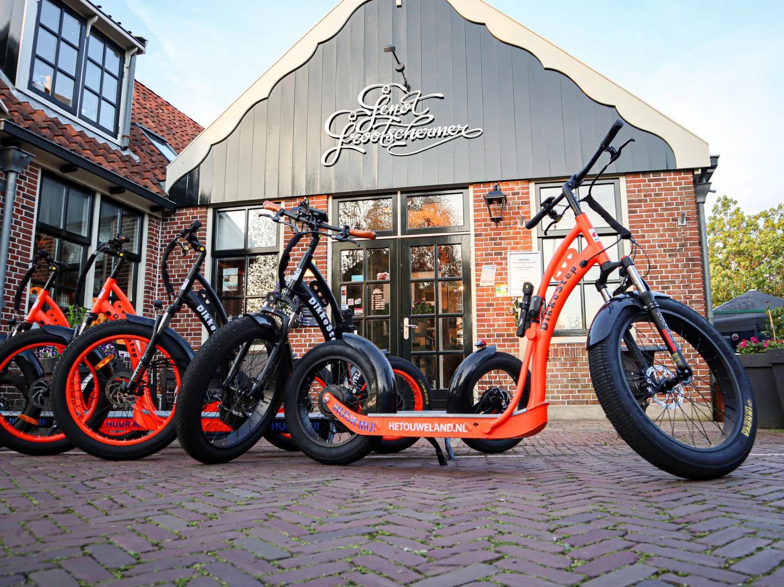 Startpunt | Het Ouweland E-steps & Fluisterboten