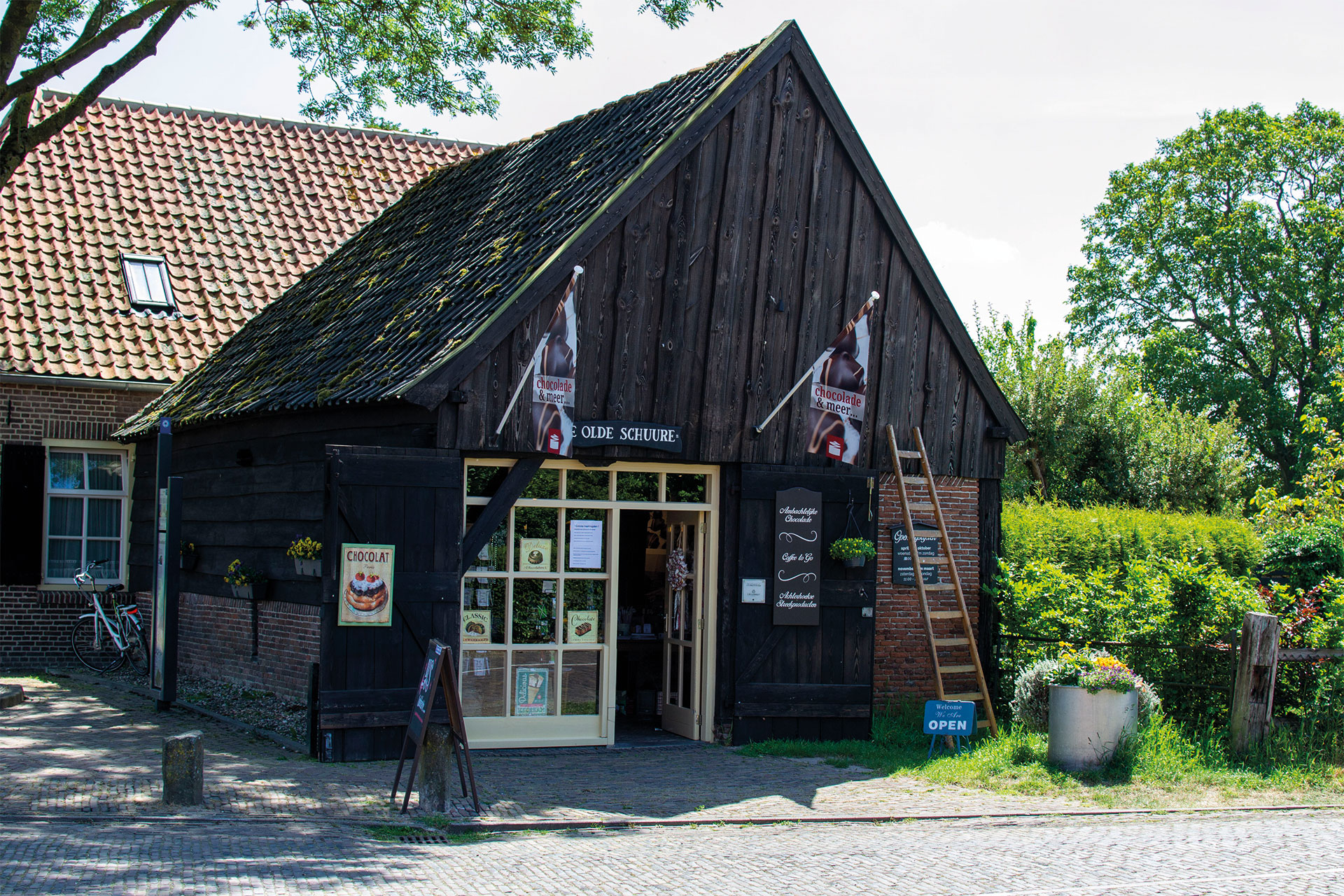 Ambachtelijke chocolade in De Olde Schuure