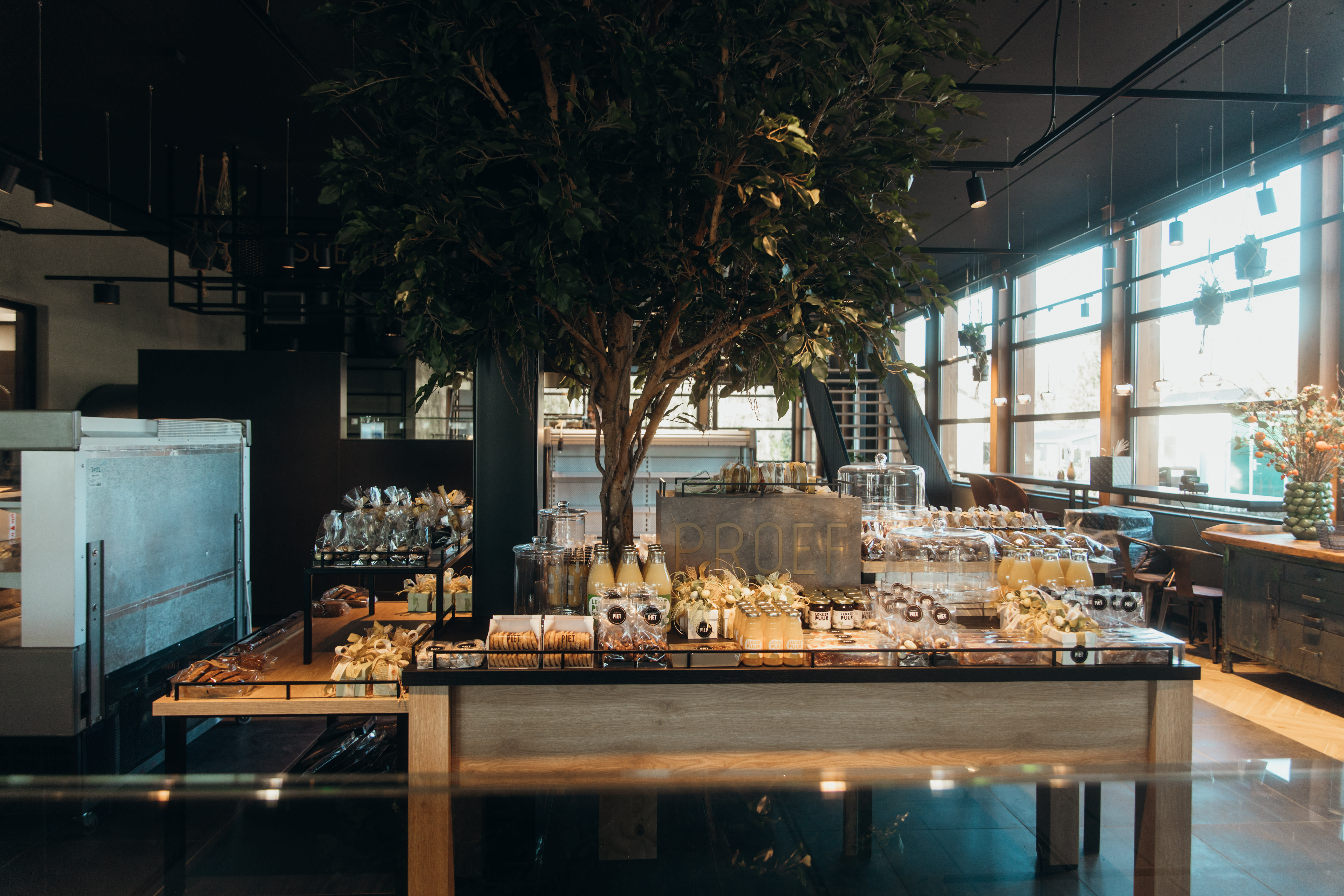 Binnen bij Bakker Piet