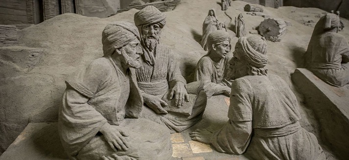 Zandverhalen zandsculptuur kunst