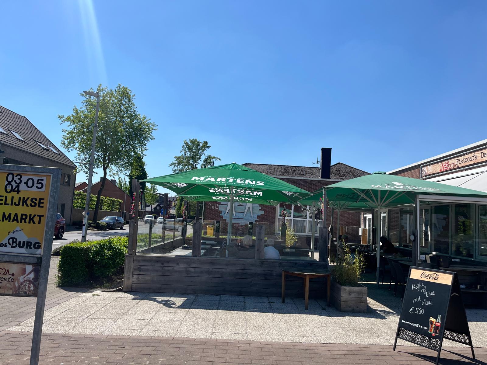 Fietscafe de Burg | Buiten aanzicht