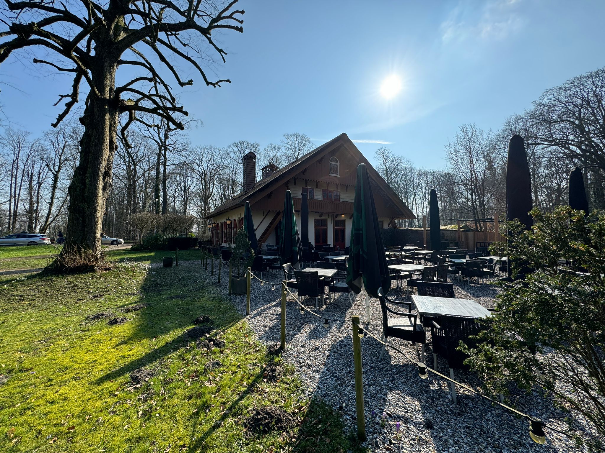 Restaurant Boschbeek Zonnig aanzicht