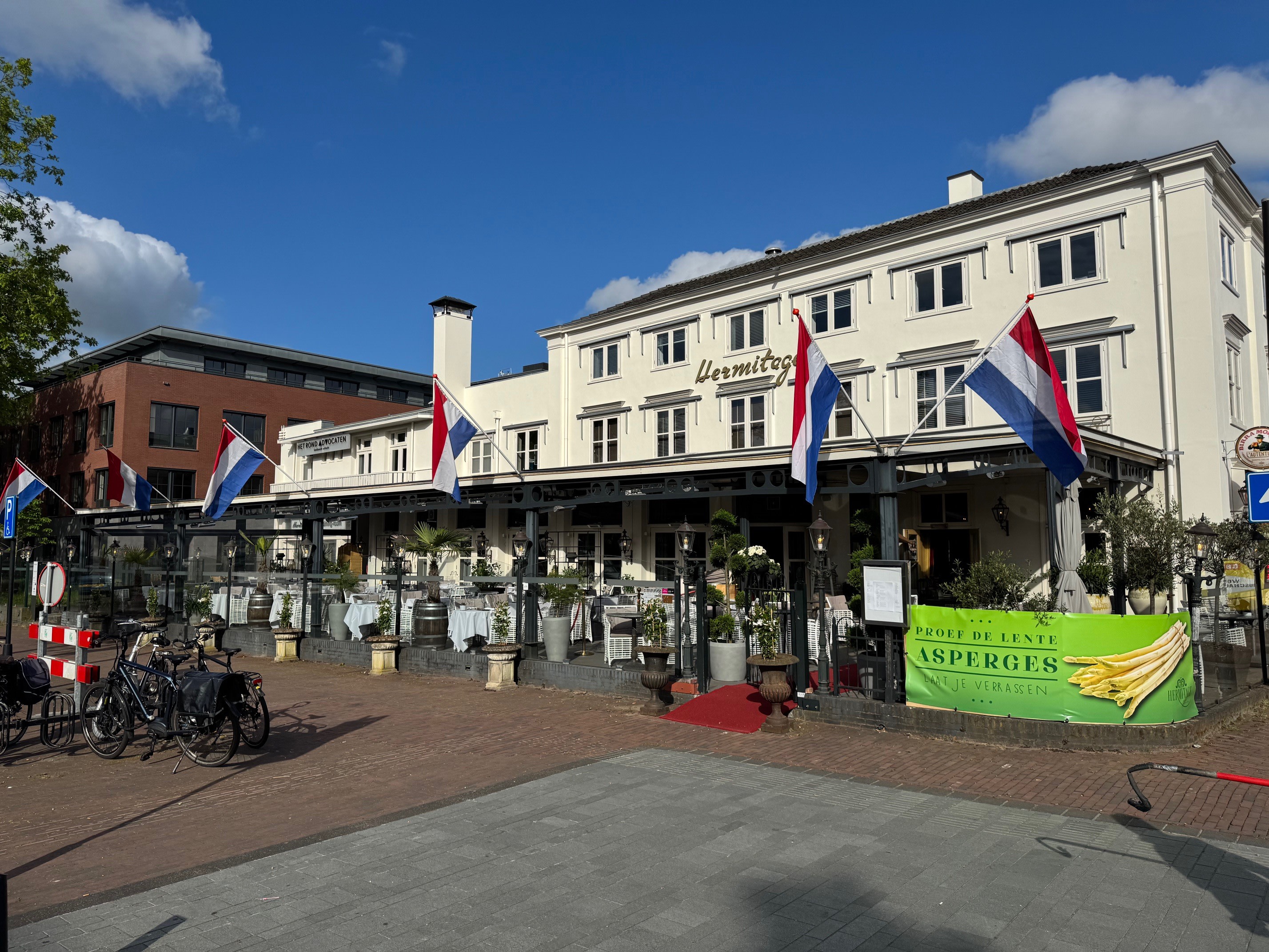 Voorkant Restaurant Hermitage