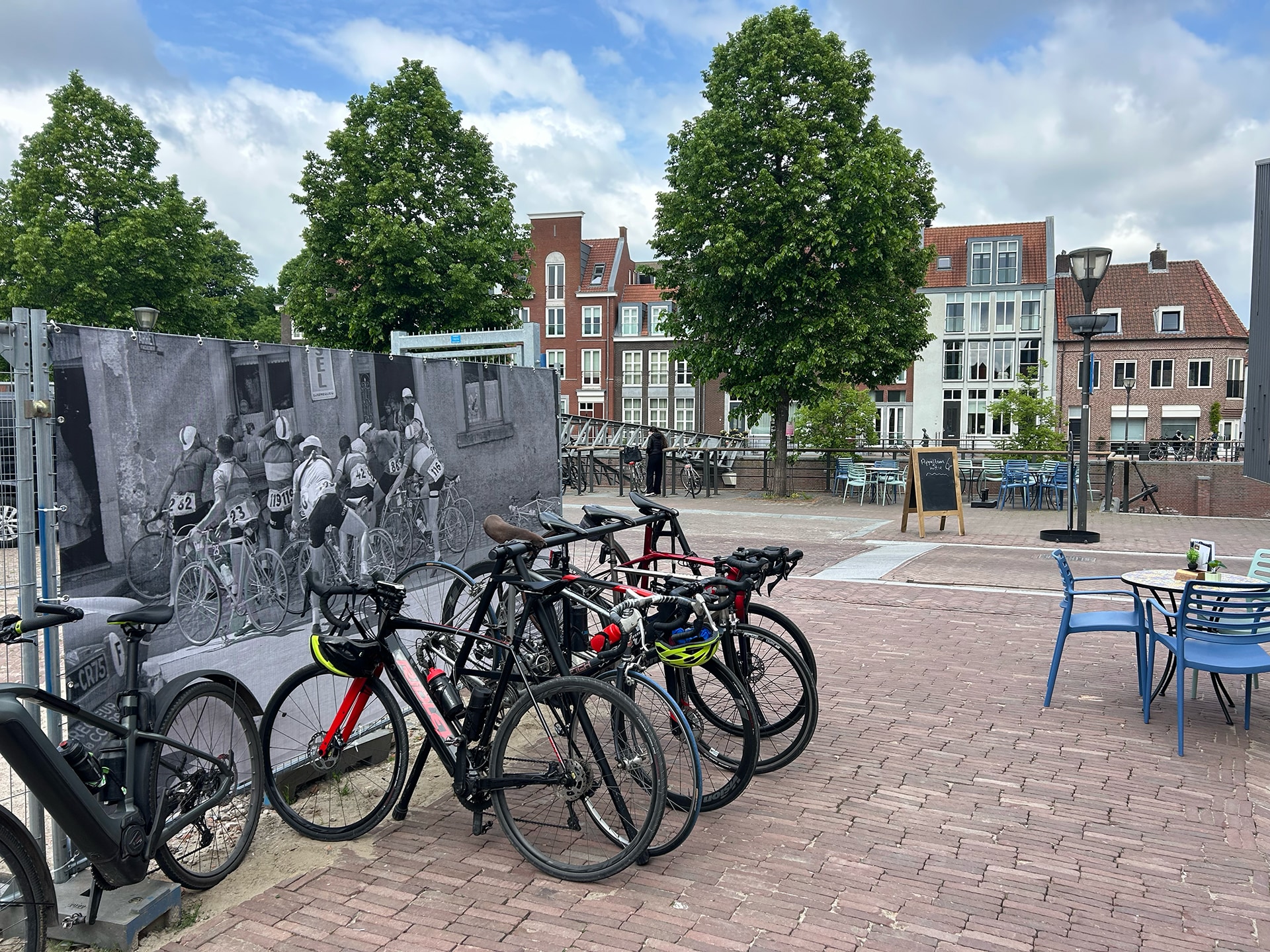 Op de fiets naar De Cyclist in Hulst