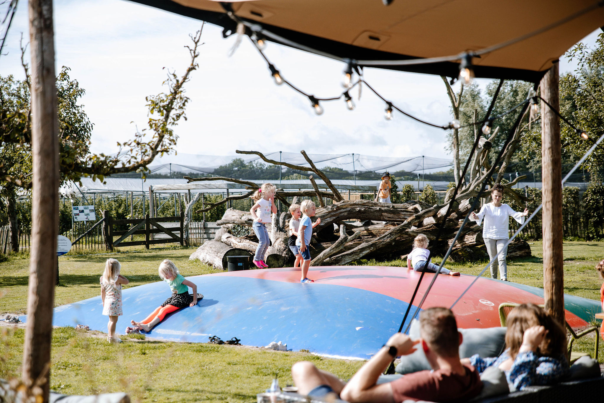 Fruittuin Verbeek airtrampoline