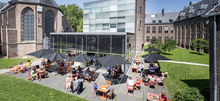 Museumtuin van Museumcafé Centraal