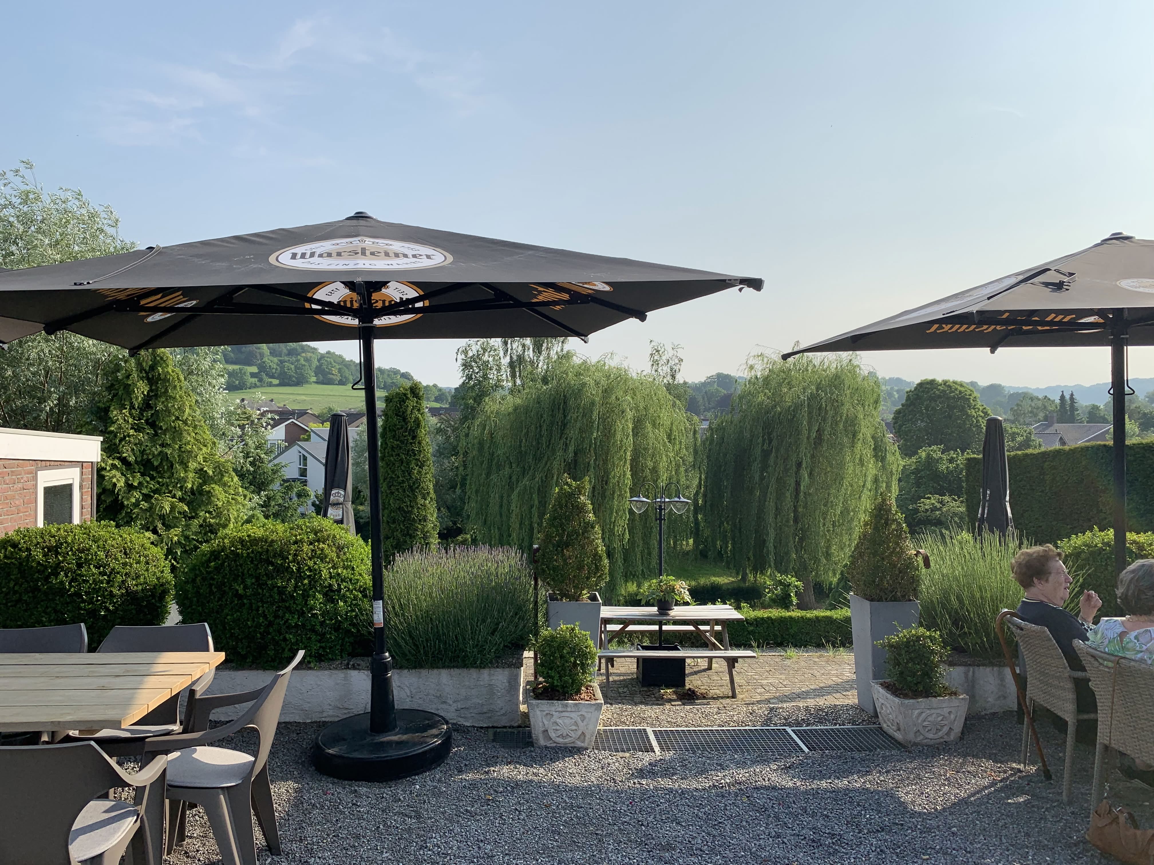 Hotel Salden | terras met uitzicht