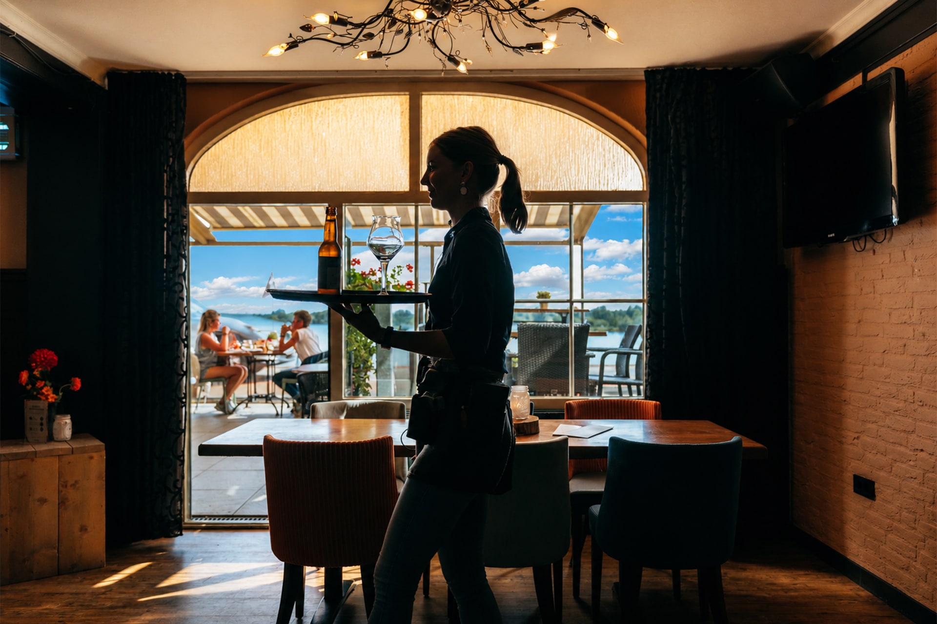Restaurant en serre Hotel Hoogeerd