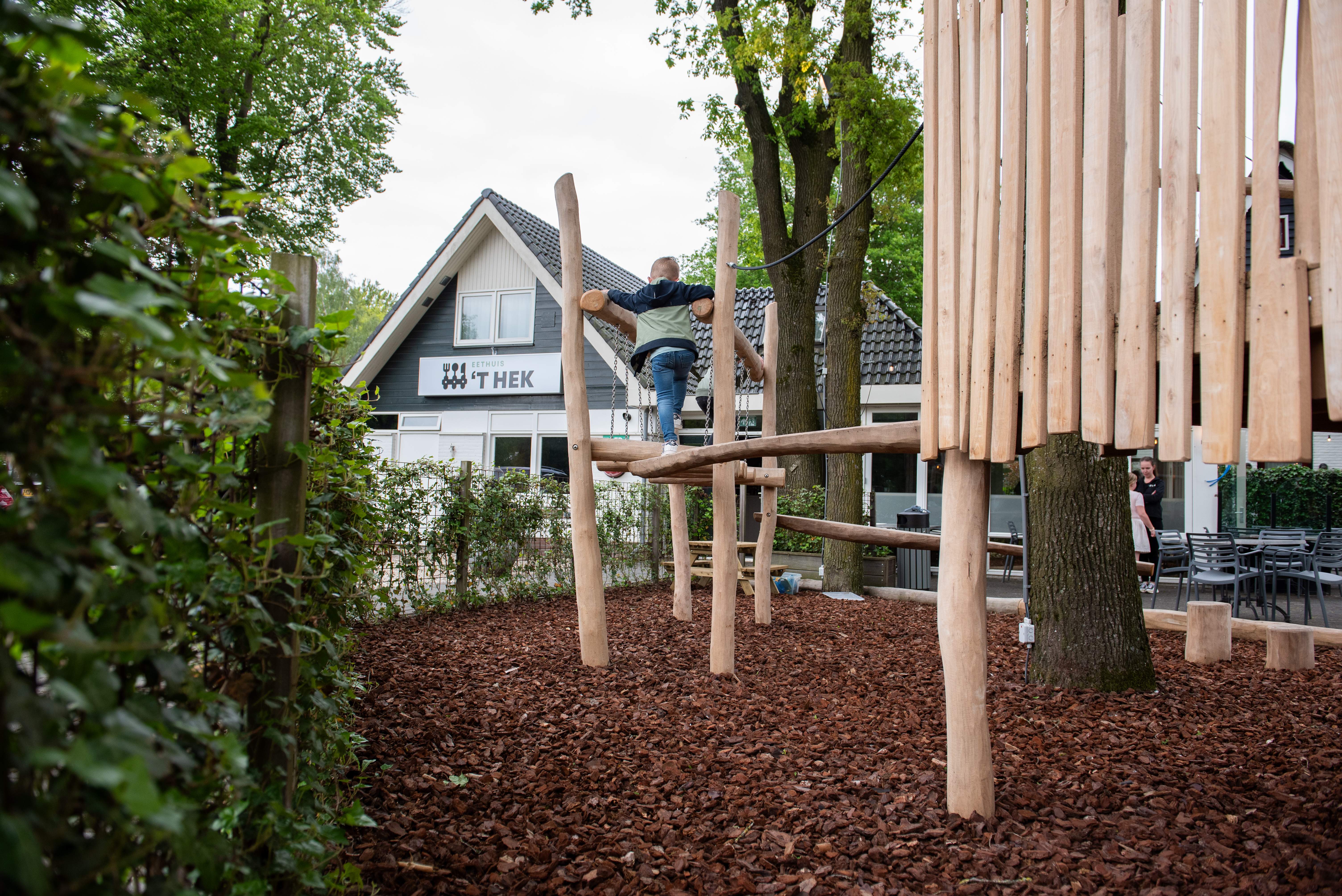 Klimmen en klauteren bij Eethuis 't Hek