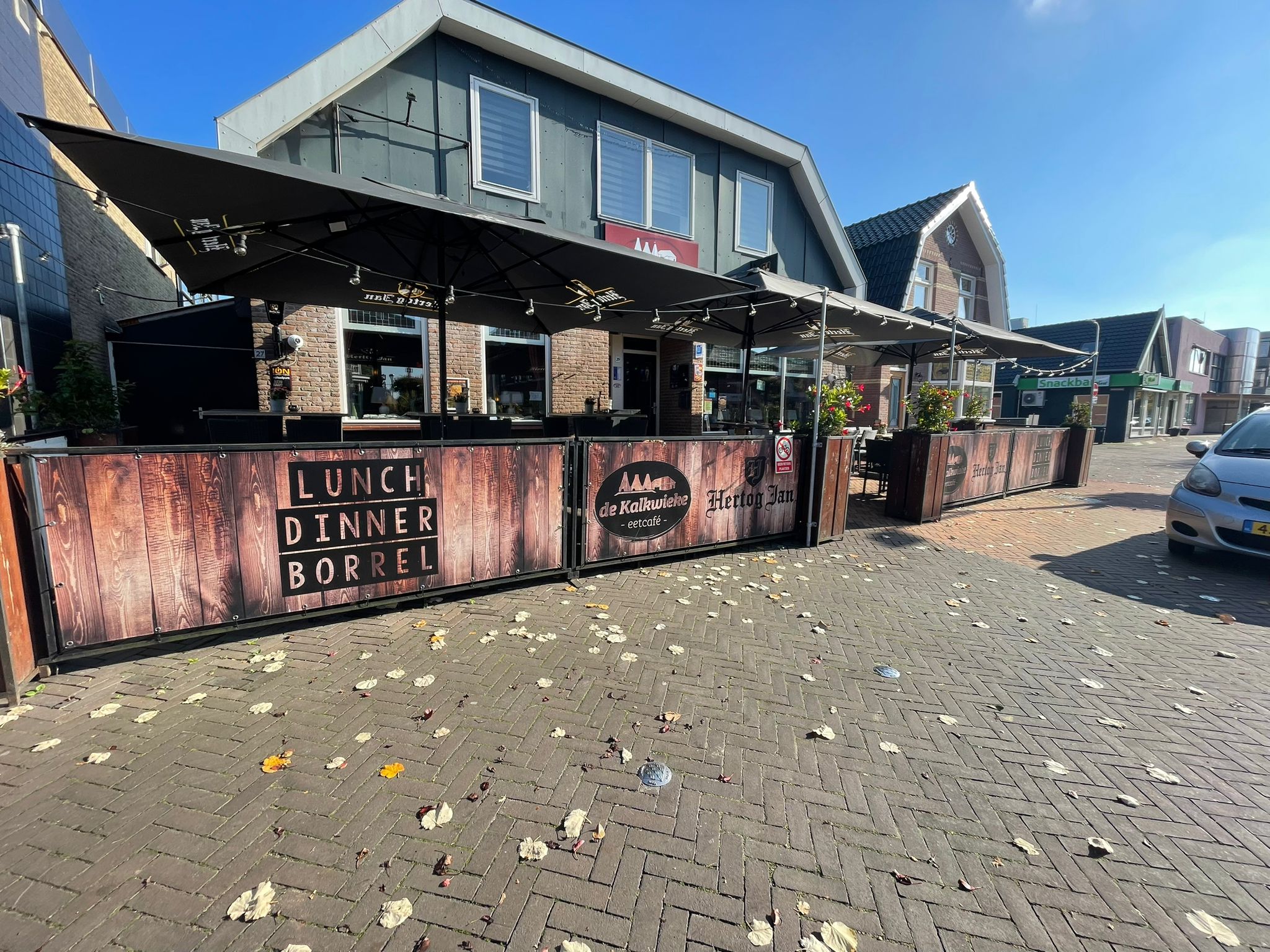 Gezellig zitten bij Eetcafé de Kalkwieke