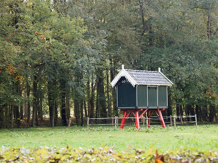 Jachthuisje in de tuinen