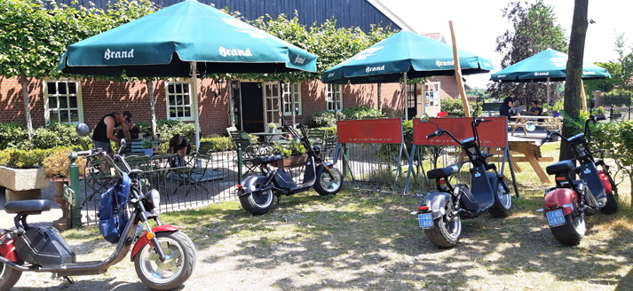 Verhuur E-choppers en mobiele voertuigen