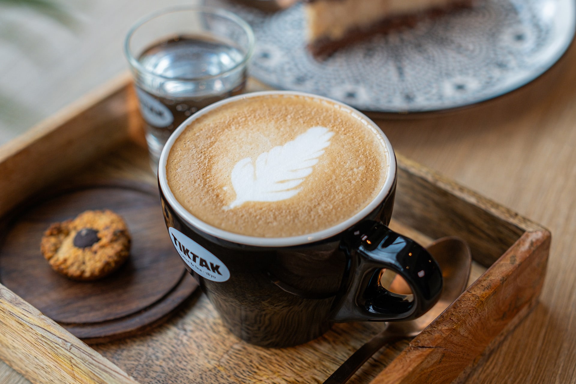 Barista koffie van Vera's Healthy Foodbar