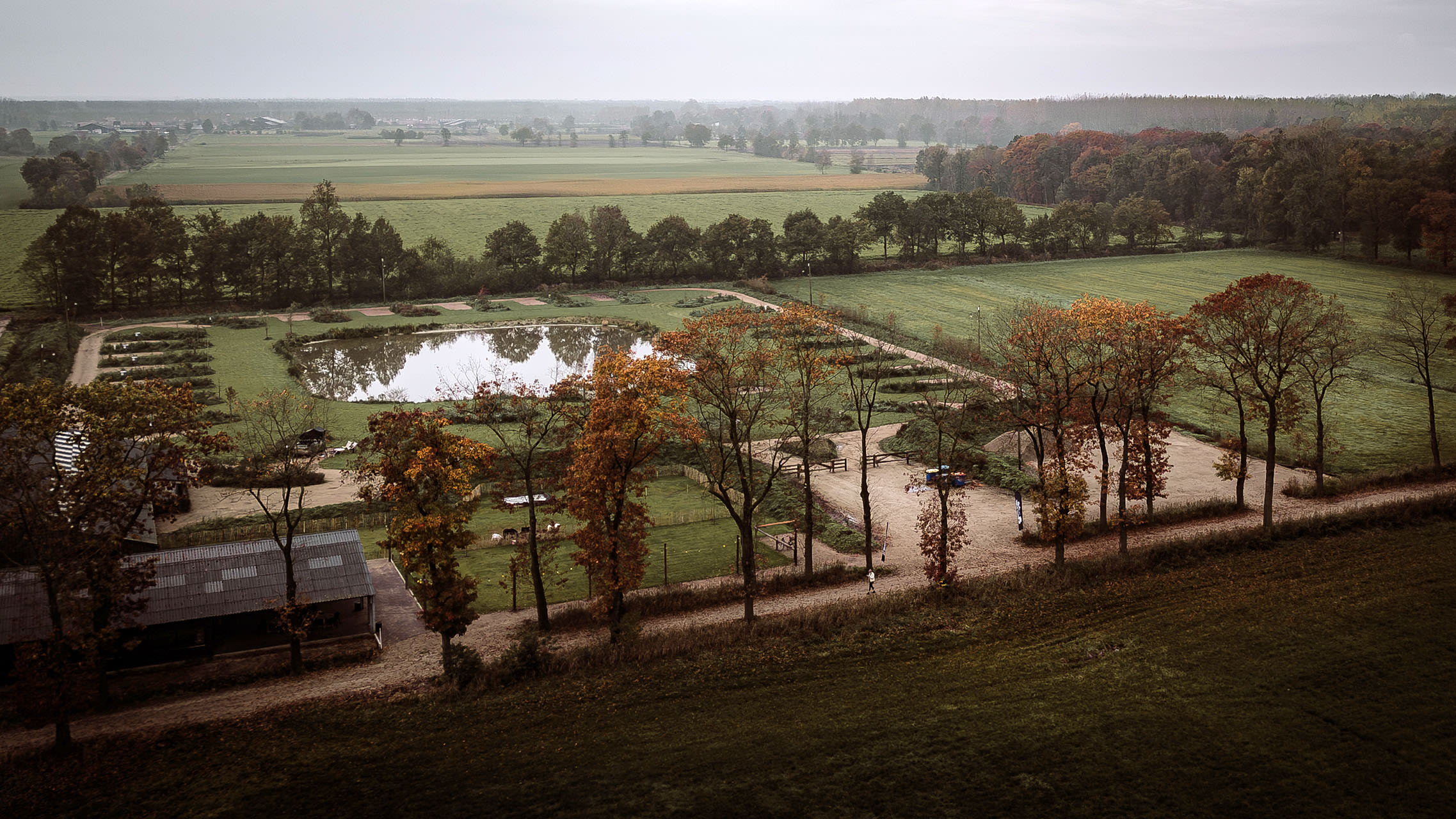 Luchtfoto De Woeste Polder