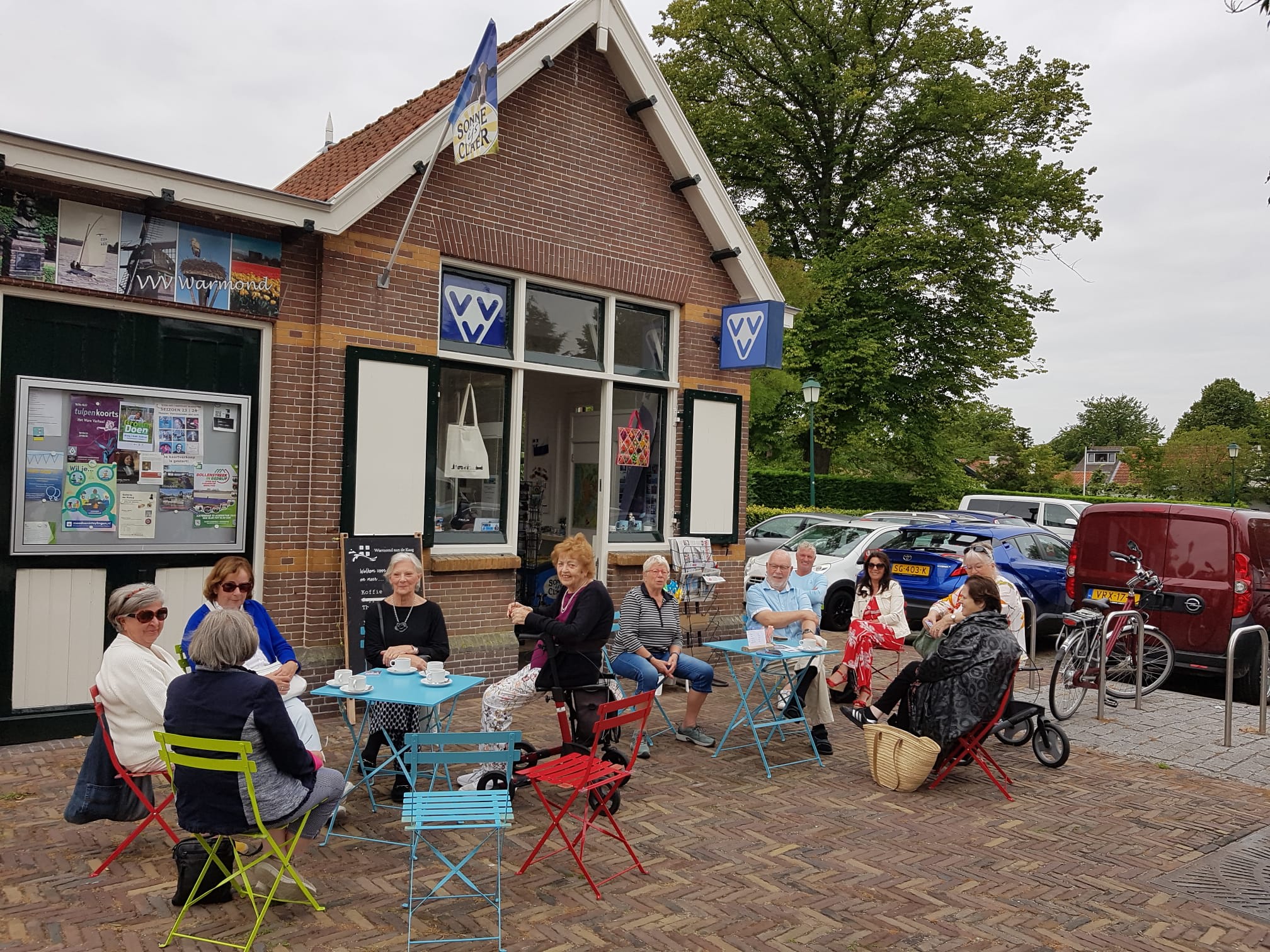 Gebouw van VVV Warmond 