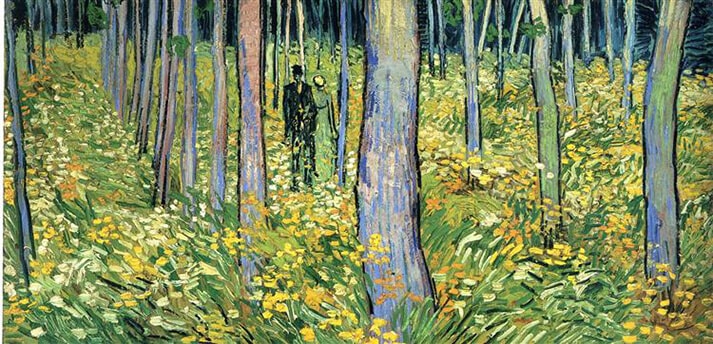 Undergrowth with Two Figures, Vincent van Gogh, Auvers-sur-oise, juni 1890