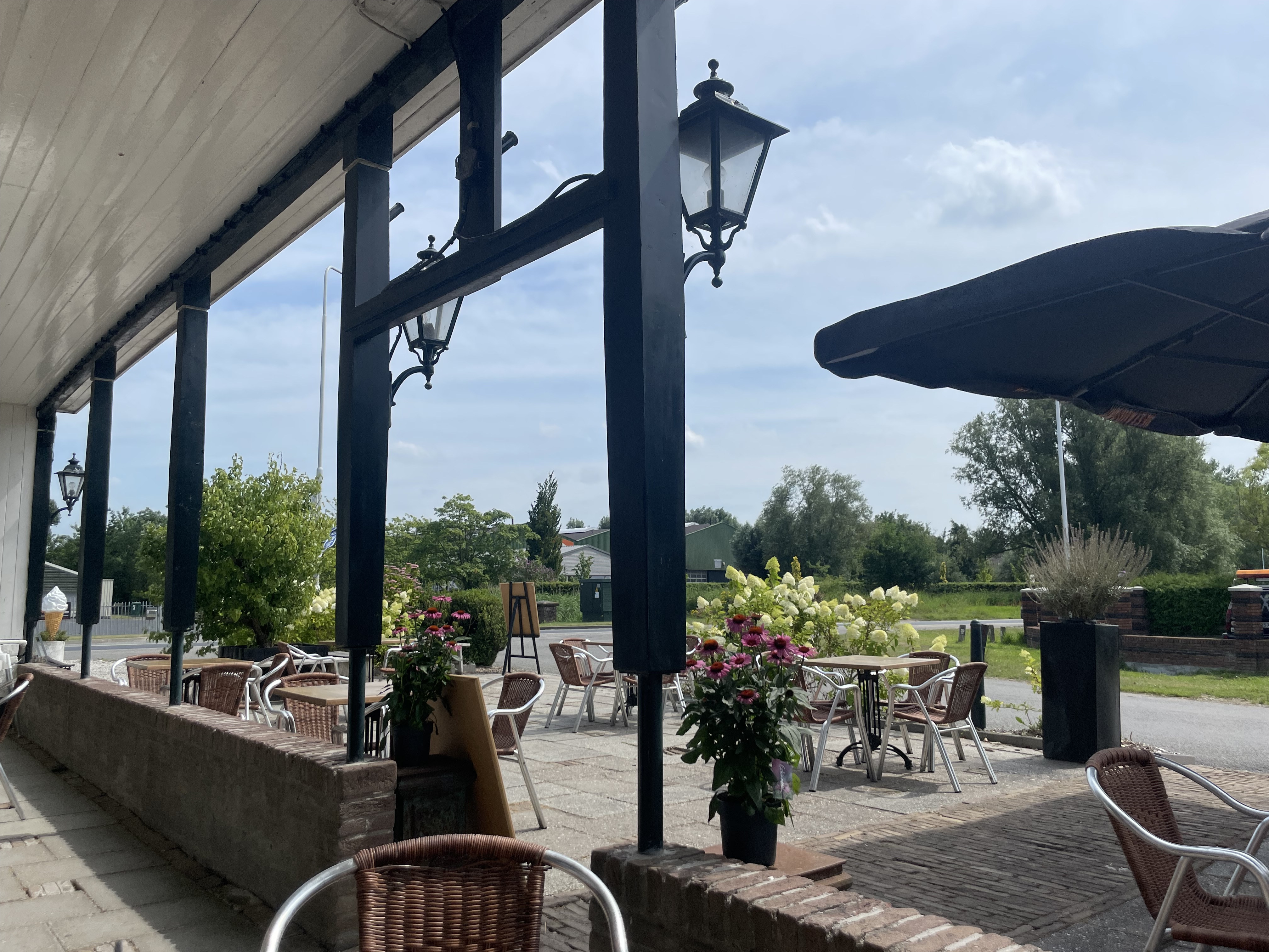 Koffie, thee en meer bij de molen