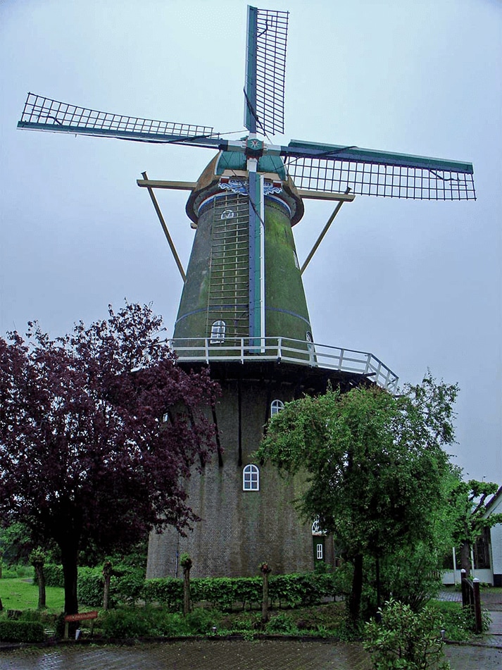 Korenmolen Den Arend in Bergambacht