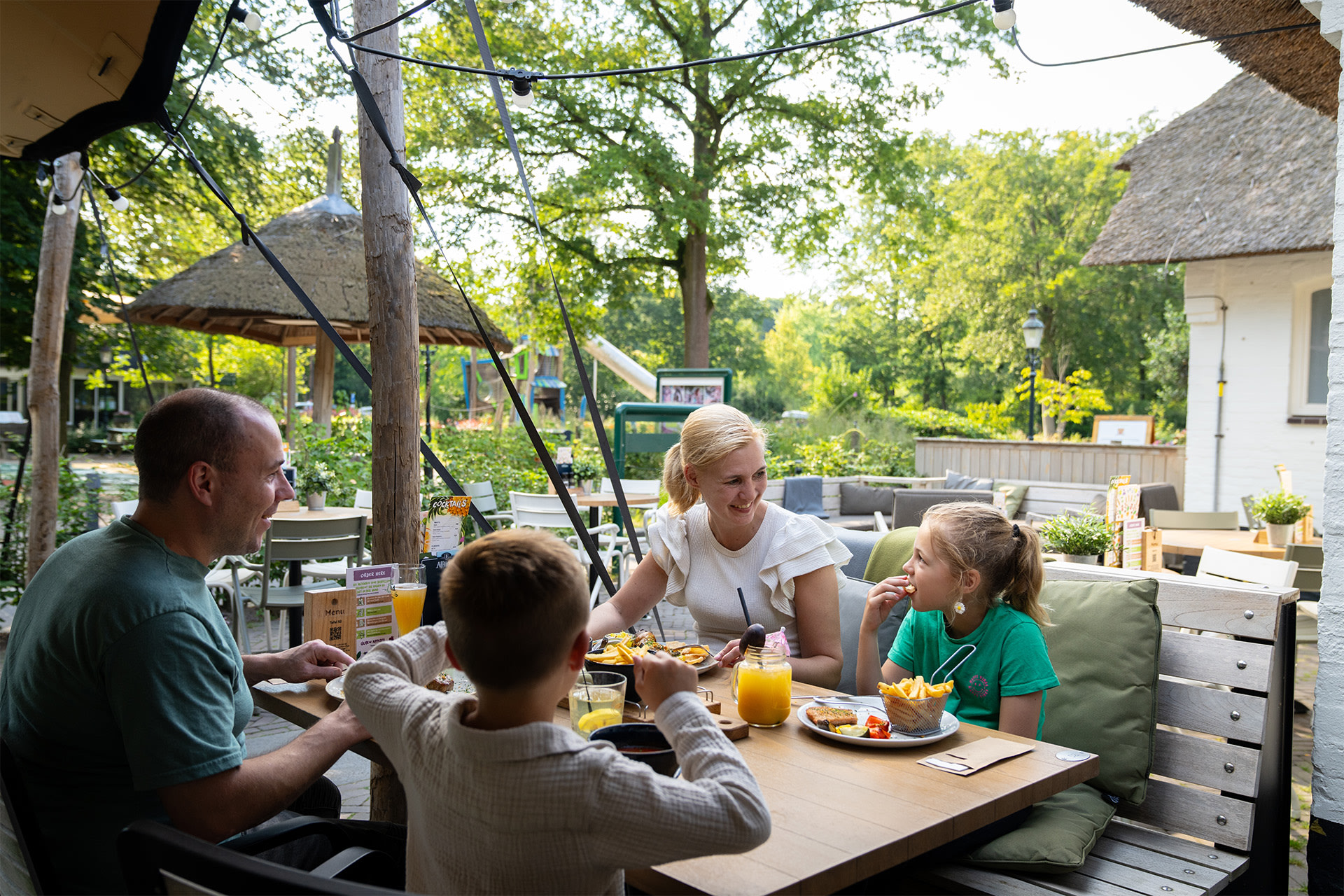 Terras voor jong en oud