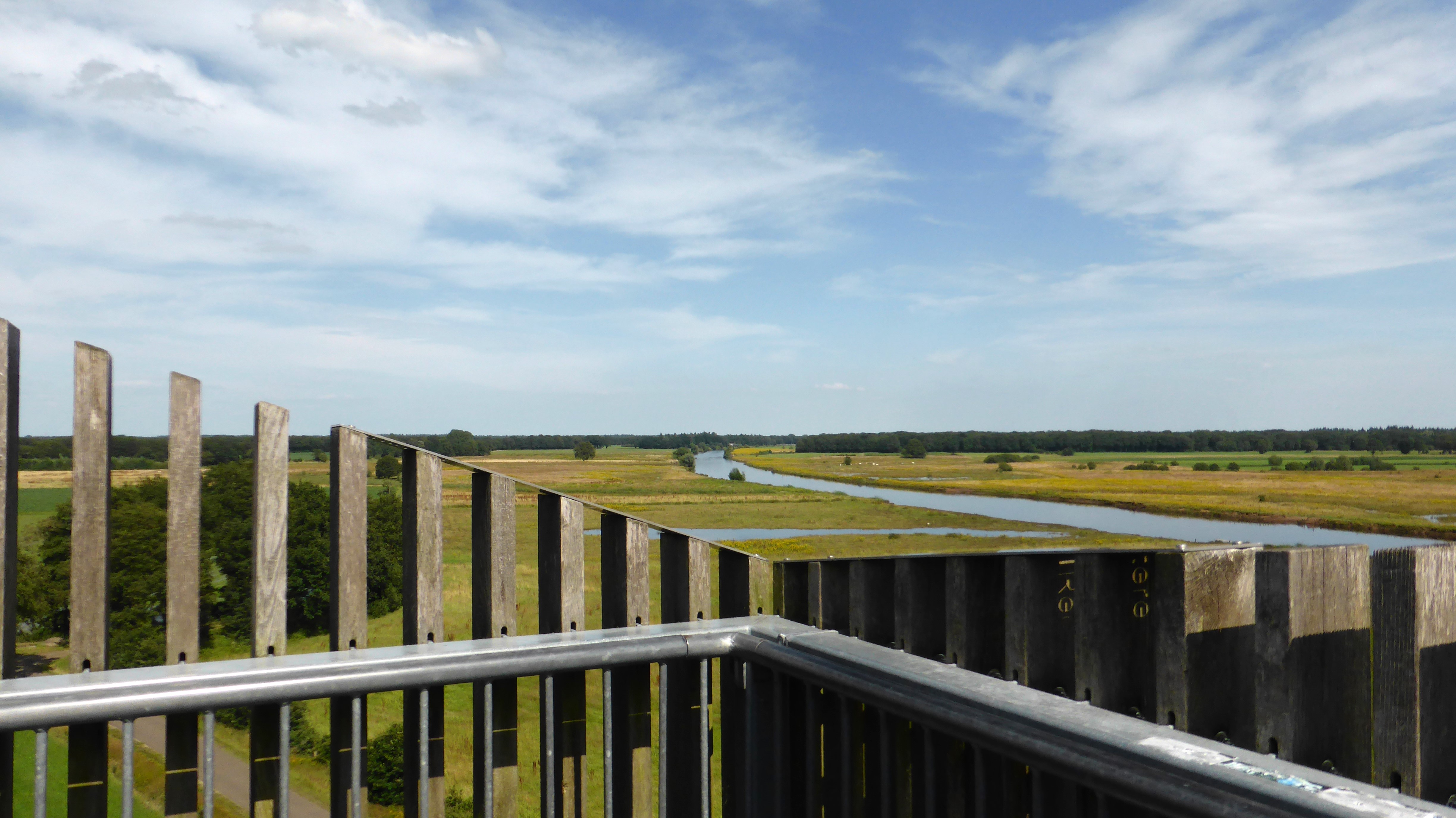 Uitkijktoren Vechtdal uitzicht