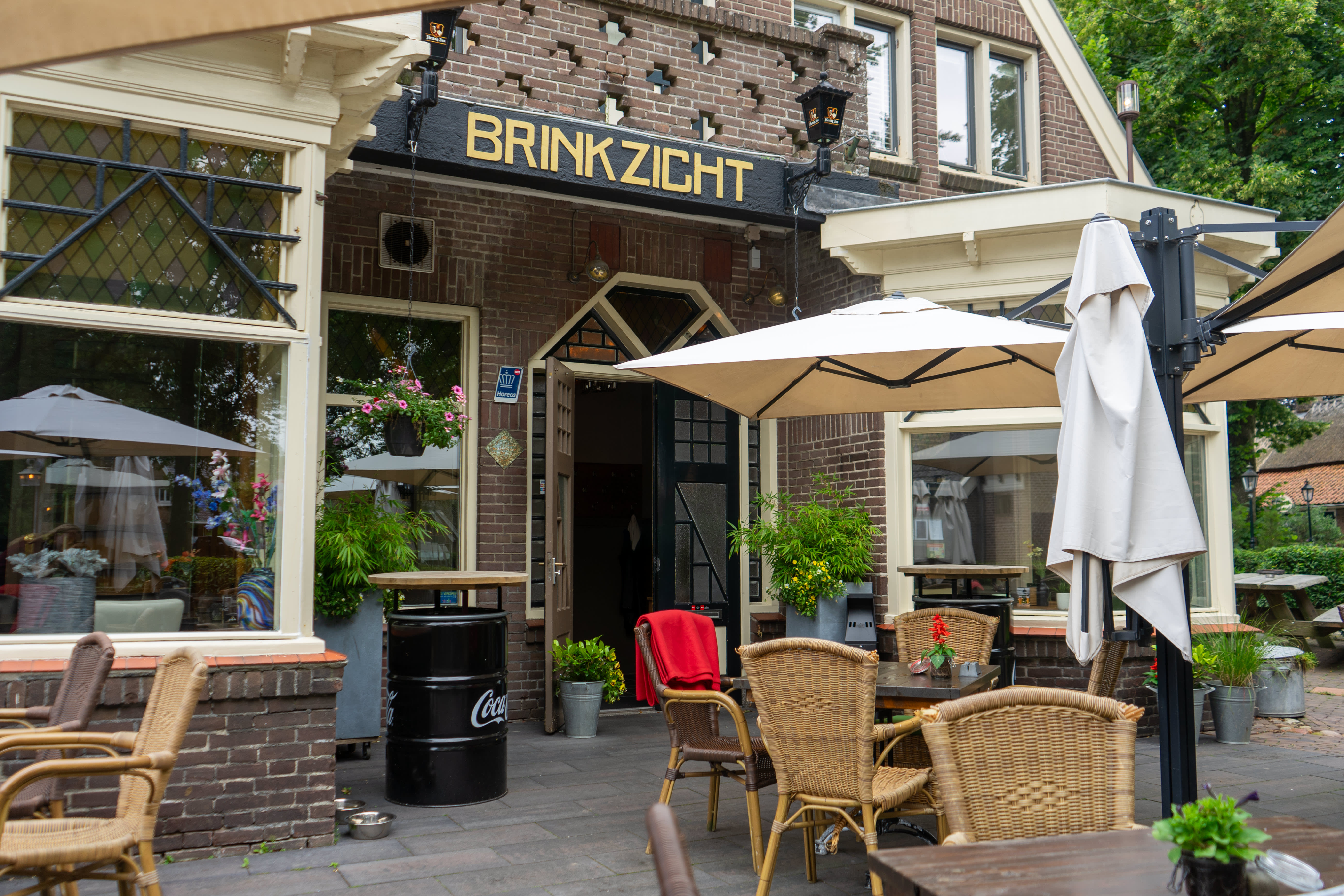Restaurant Brinkzicht Diever terras