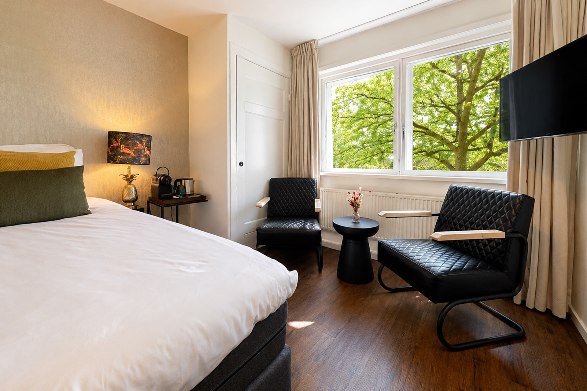 Slaapkamer Hotel Paping
