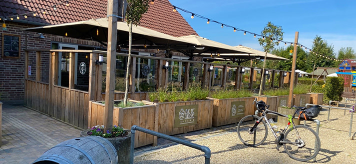 Brasserie Bie de Groeve Terras