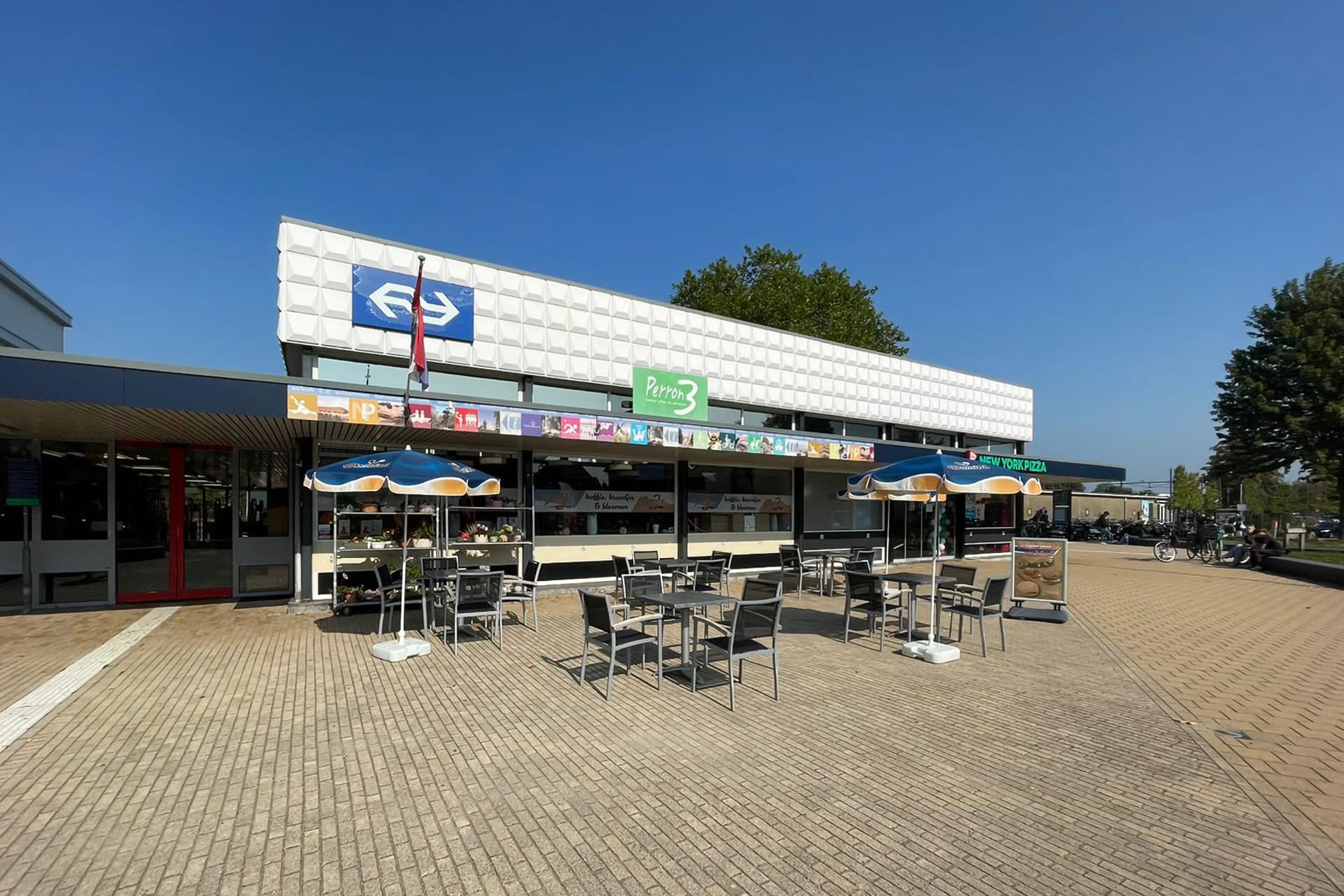 Perron 3 bij Station Steenwijk