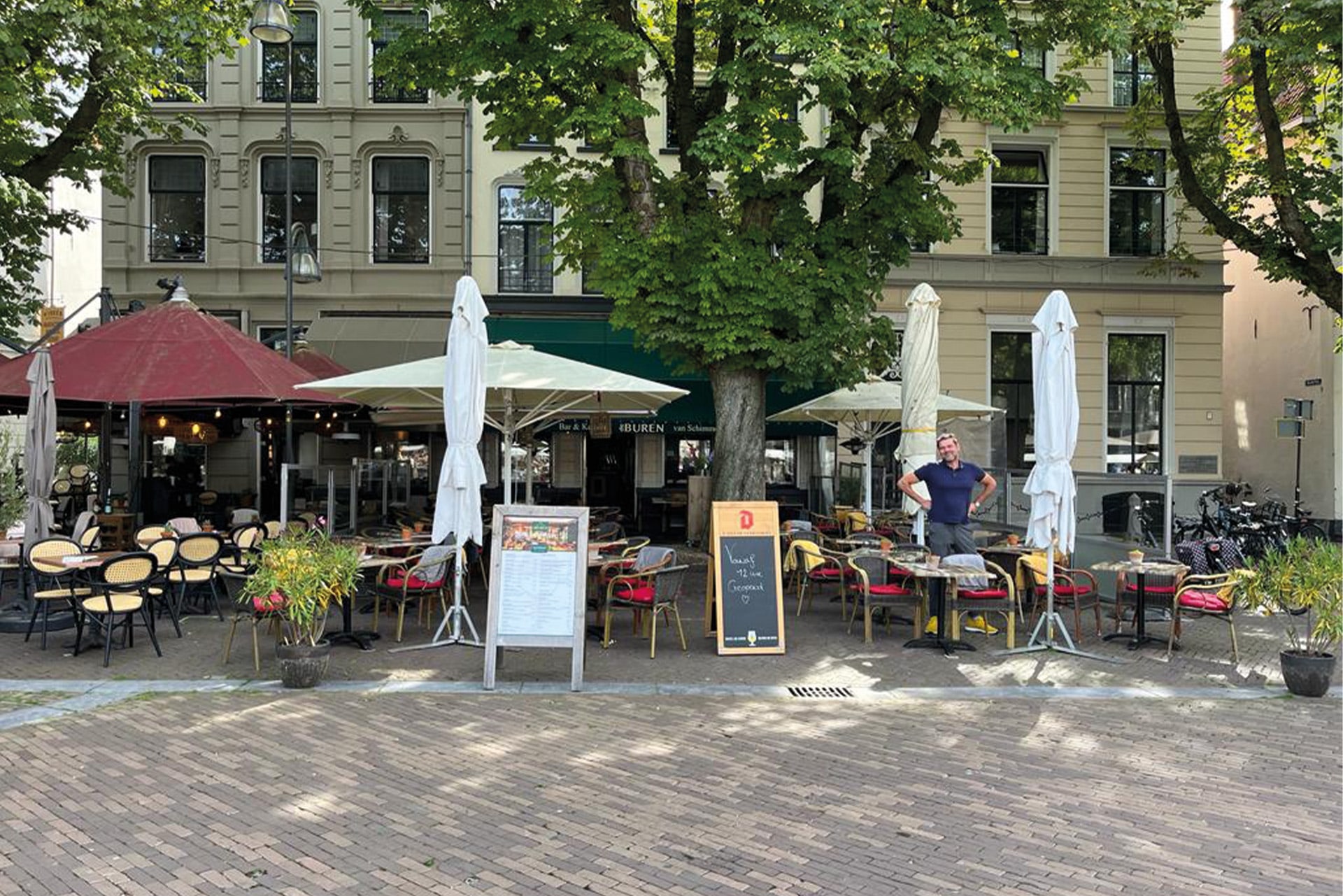 Terras van De Buren van Schimmelpenninck