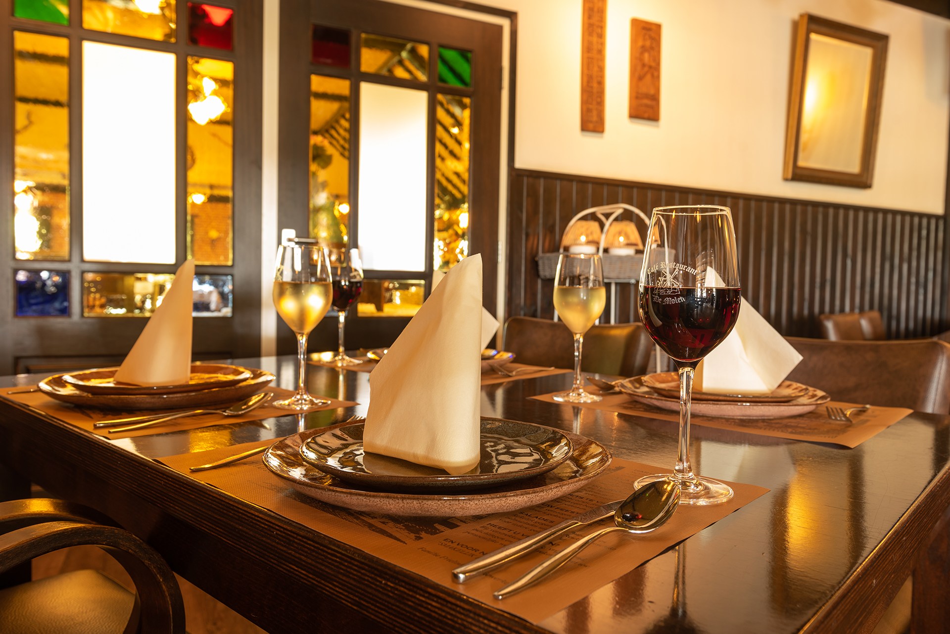 Lekker tafelen bij De Molen