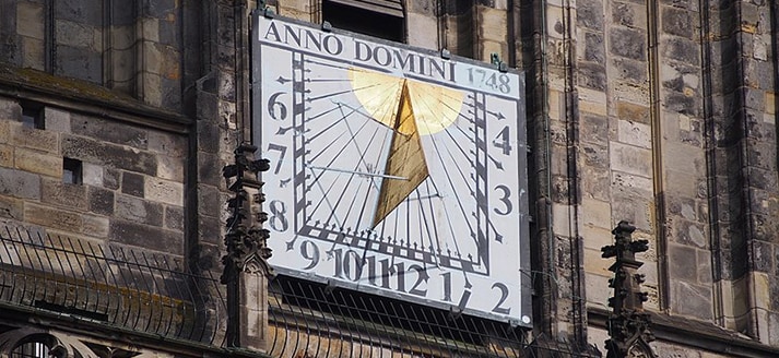 Martinitoren zonnewijzer