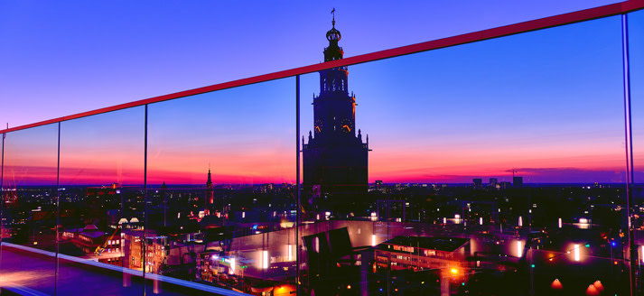 Vanaf het dak van het Forum