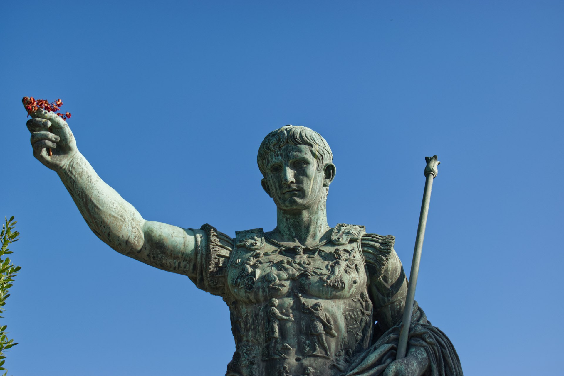 Standbeeld Caesar in Rome