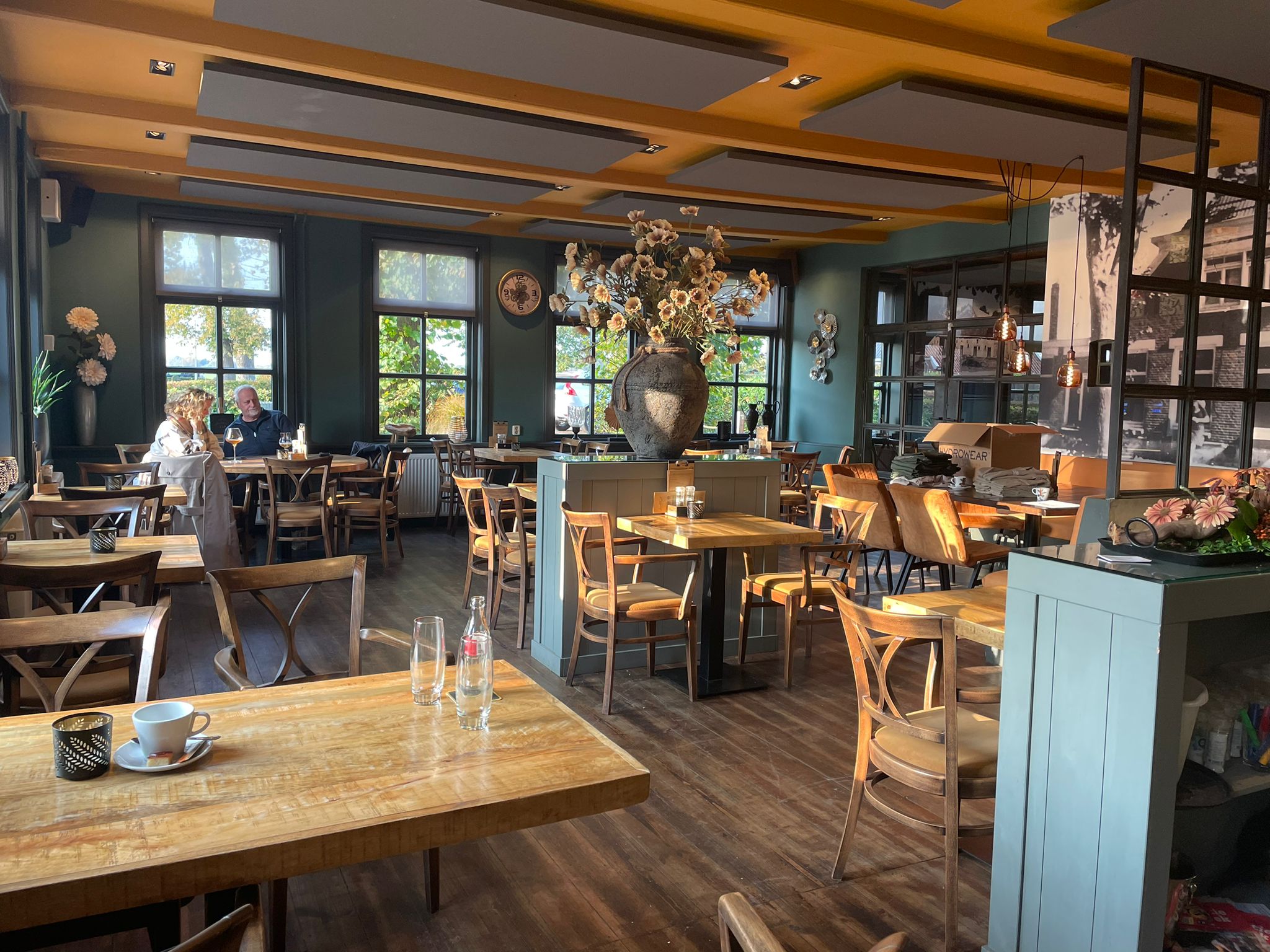 Sfeervol restaurant van Brasserie Jachtlust