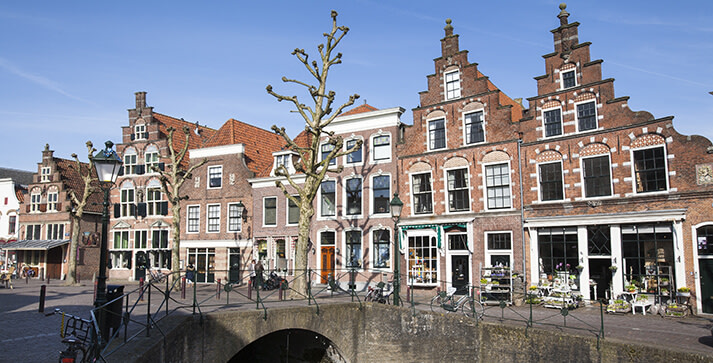 Historische panden in Vesting Oudewater