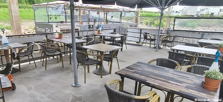 Het terras bij Terras de Loswal