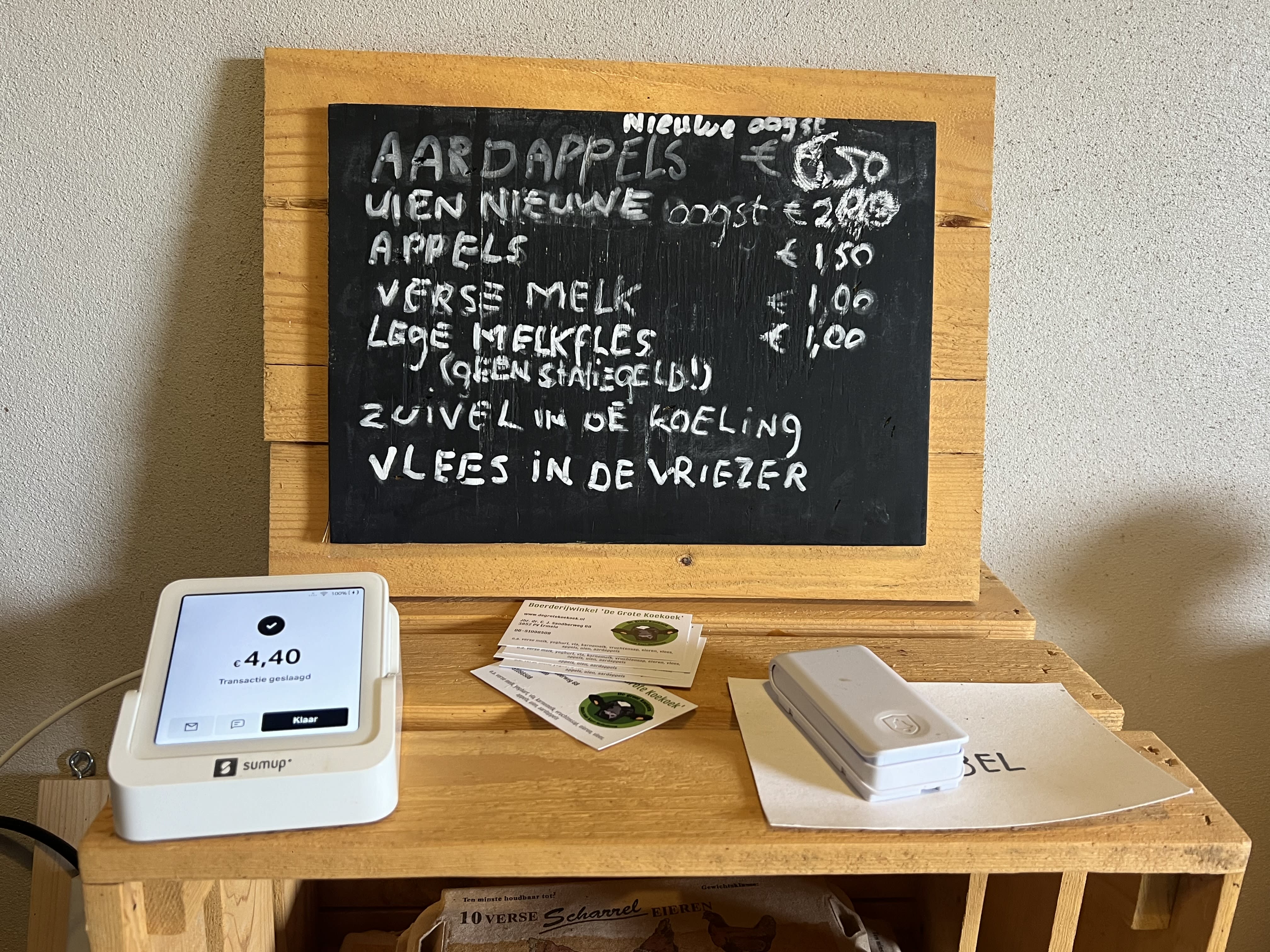 Zelfbediening | de Grote Koekoek