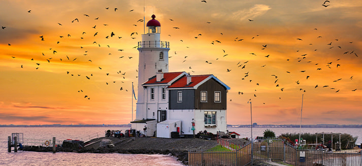 Vuurtoren Paard van Marken