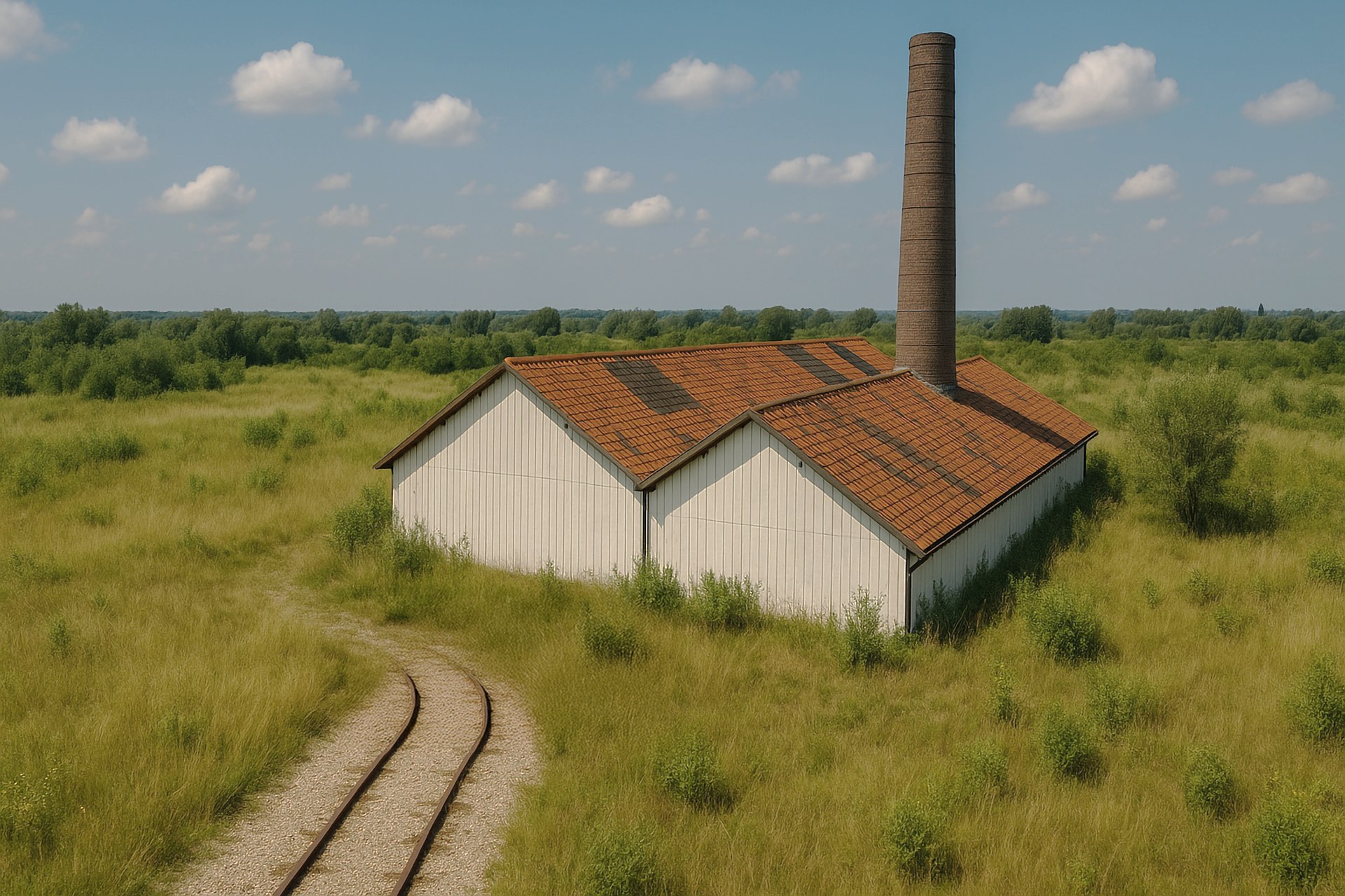 Oude steenfabriek Kekerdom
