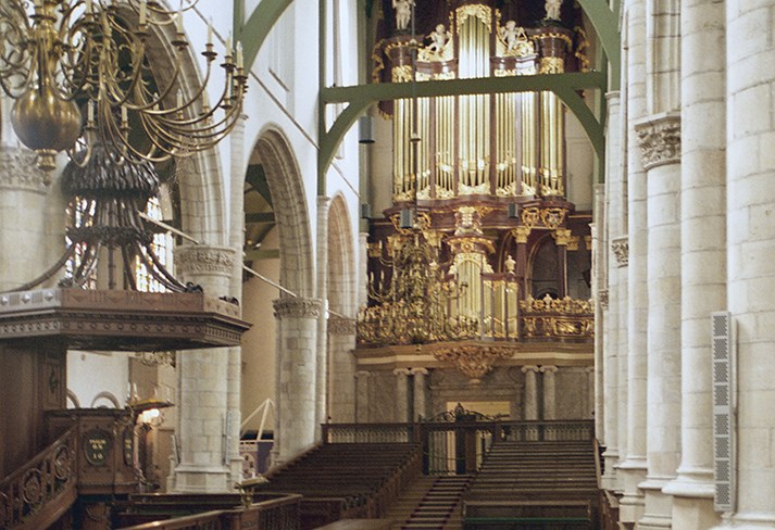 Gotische inrichting van de Sint-Janskerk