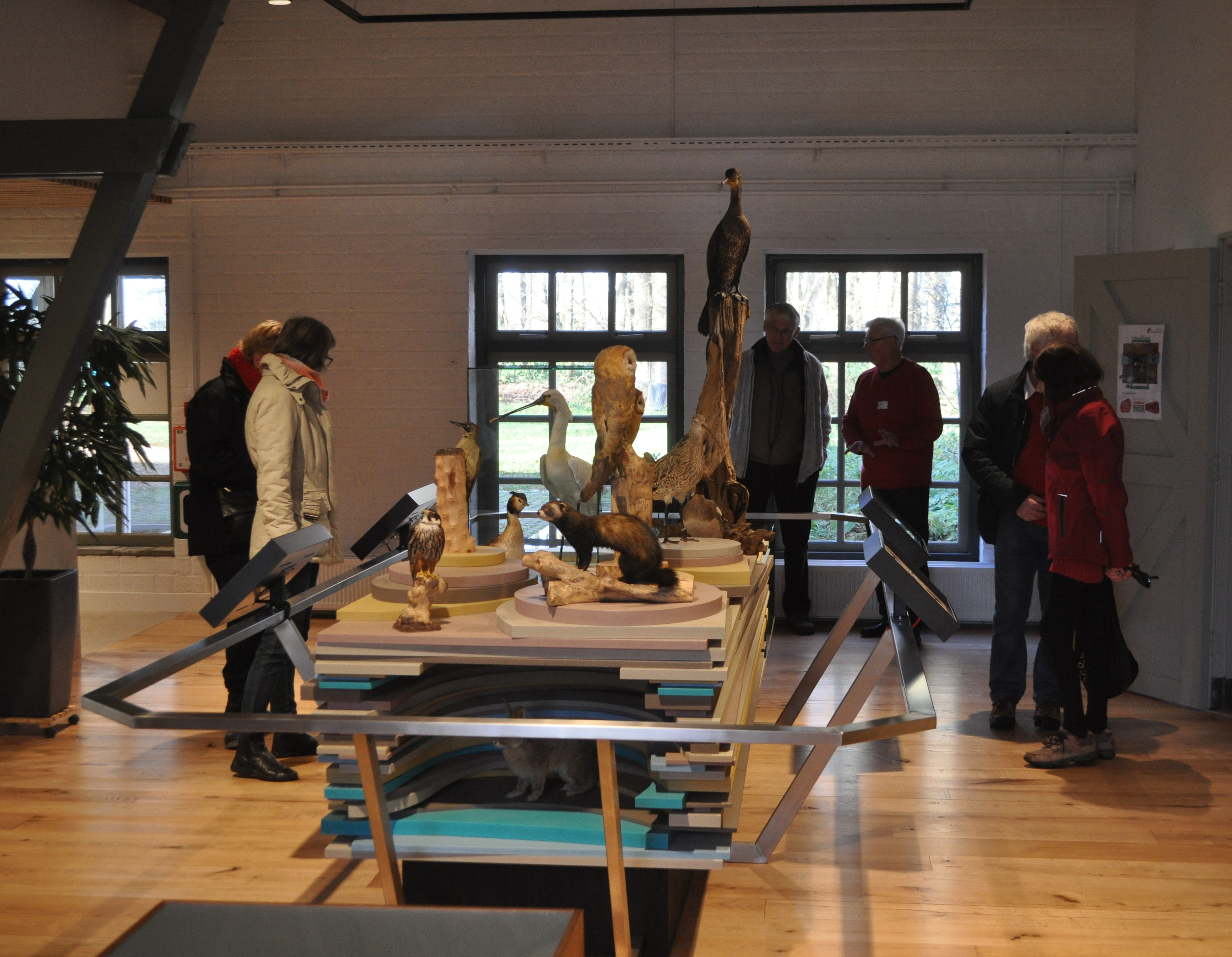 Binnen in het bezoekerscentrum - ©VisitBrabant