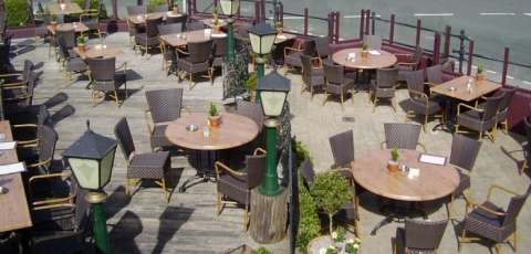 Het terras van Café De Vlist