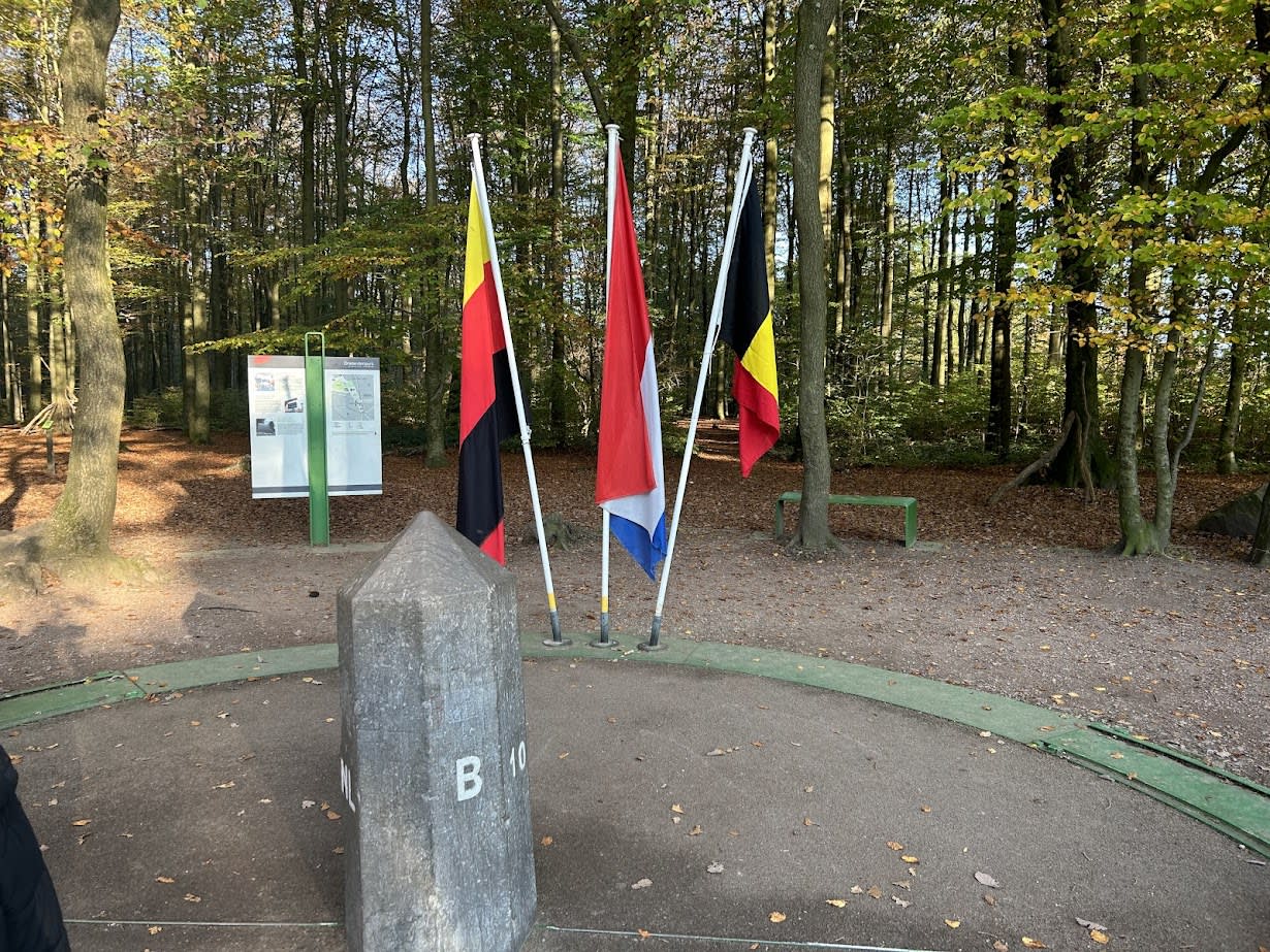 Het Drielandenpunt bij Vaals