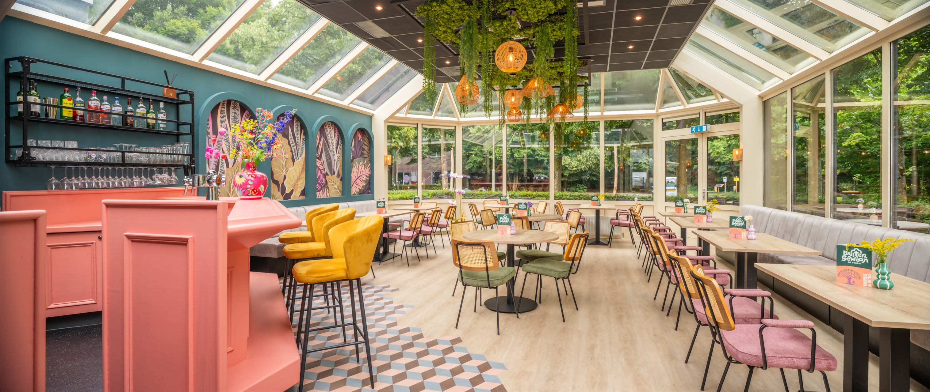 Mooie serre van Buitengewoon De Voorst