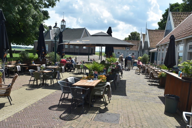 Terras van Restaurant Schokland