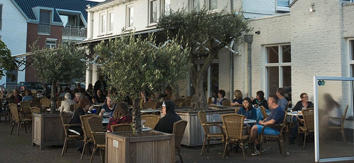 Een gezellig terras