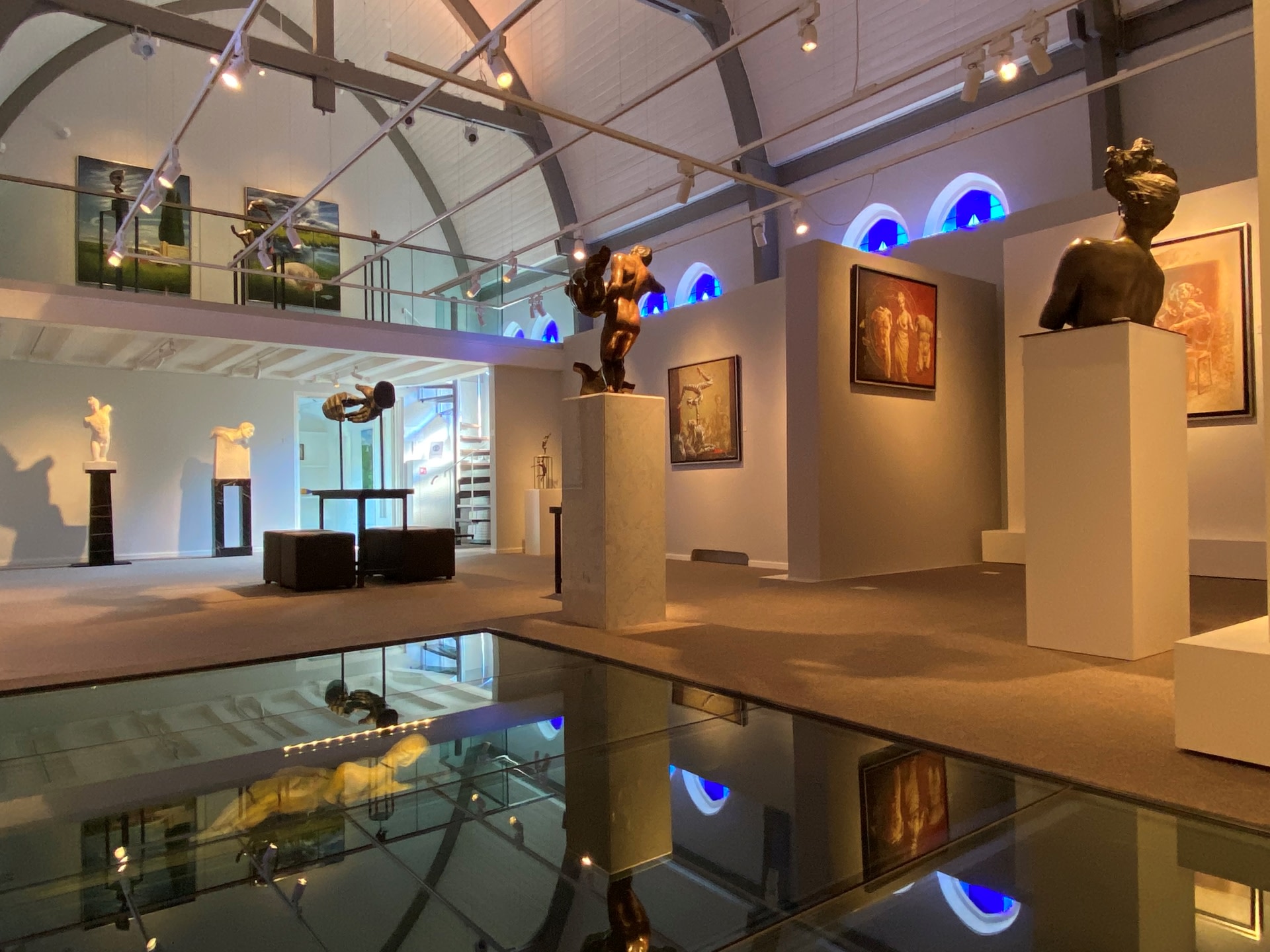 Impressie van de expostieruimte