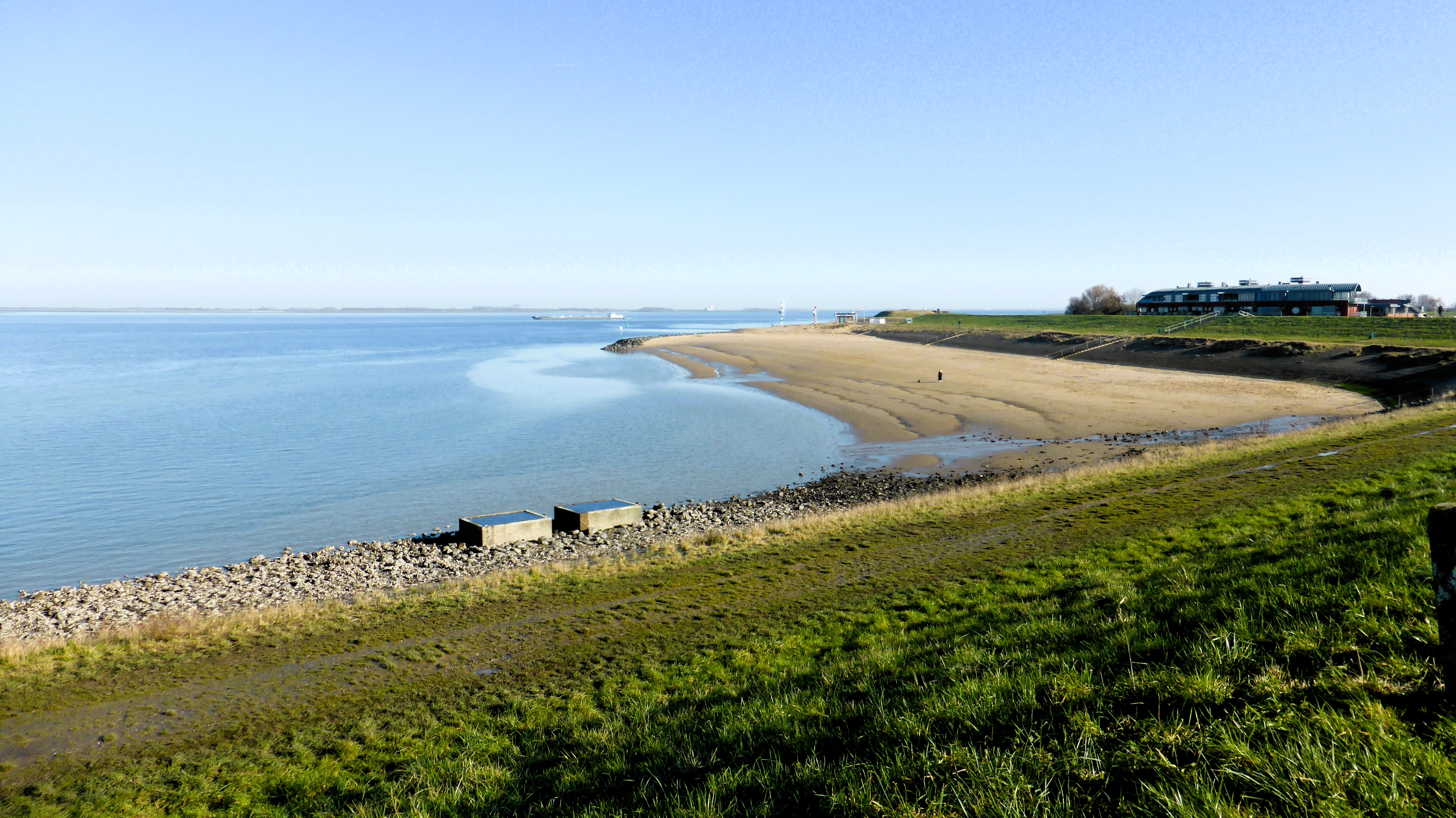 Getijdenbakken Wemeldingen afstand