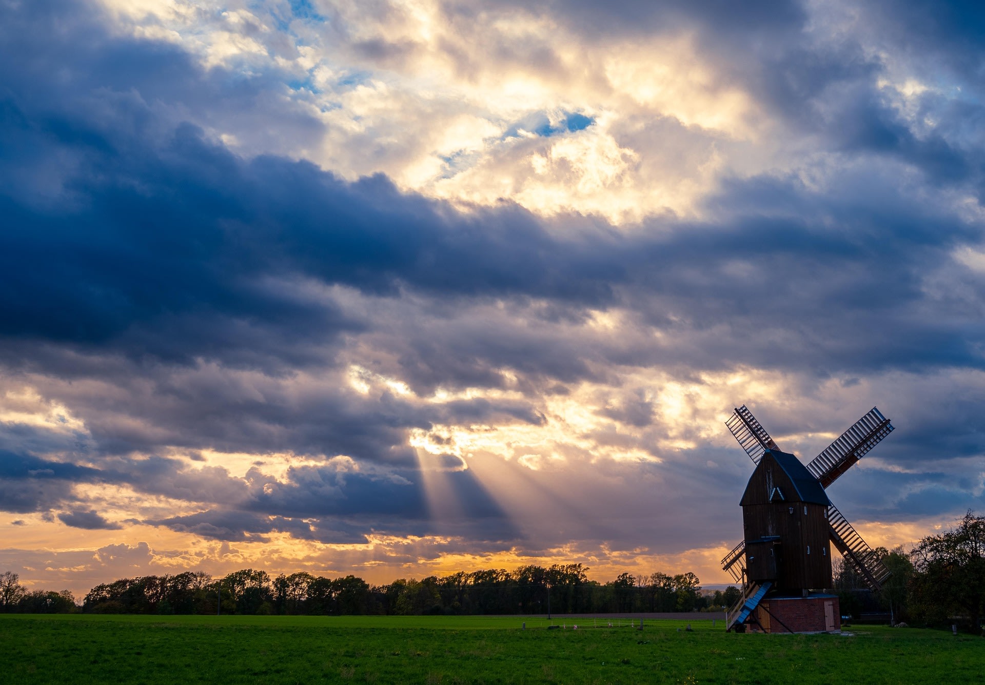 Sfeerbeeld van molen